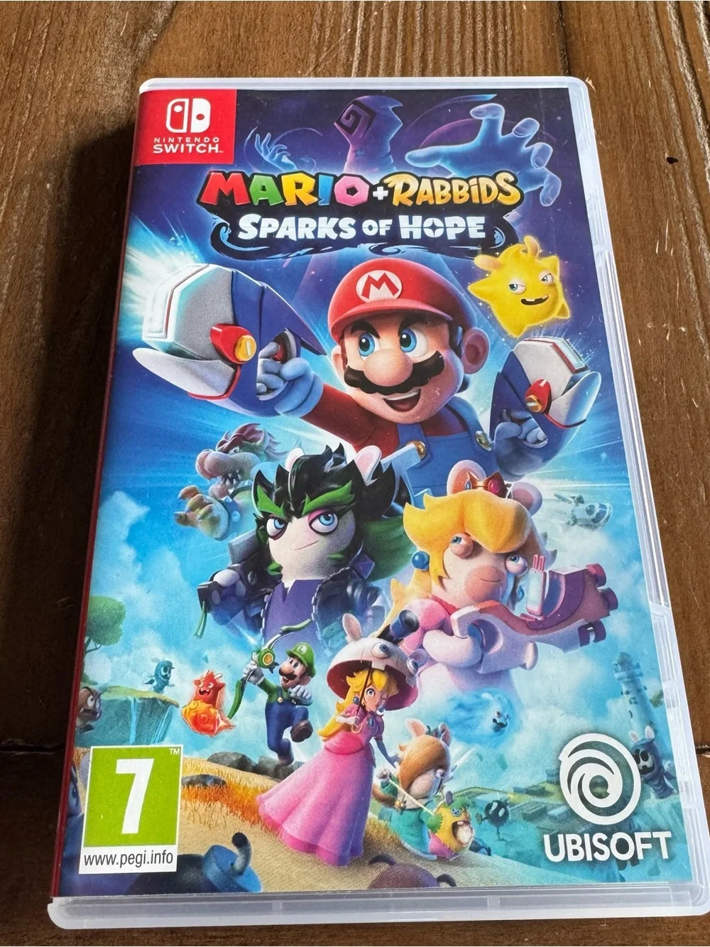 Nintendo Mario + Rabbids Sparks of Hope - Blue Cover Art